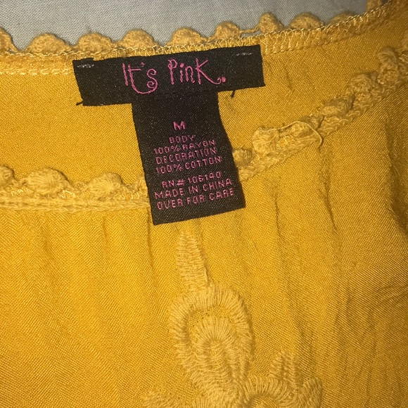 Yellow long sleeve - Picture 3 of 4